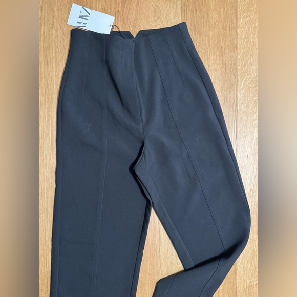 Zara High-Waisted Black Pants- Size XS - Picture 3 of 8